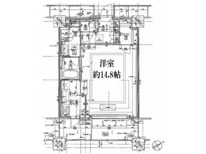 OWL TOWER(1K/44階)の間取り写真