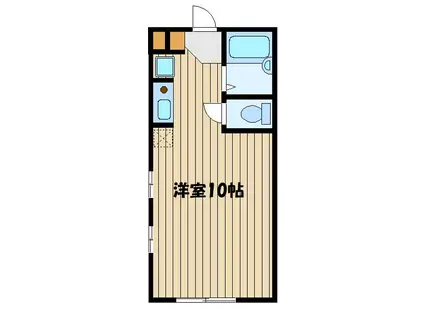 アネックス石神井公園(ワンルーム/2階)の間取り写真