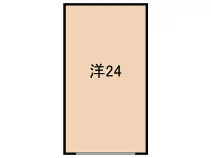 SKハイツ(ワンルーム/1階)の間取り写真