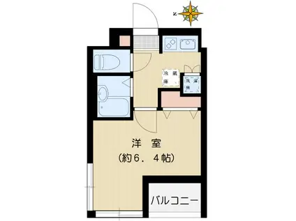 アーバイル本郷東大前(1K/5階)の間取り写真