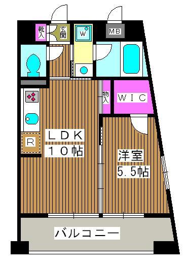 IL MEZZO DI TOKYODUE(1LDK/3階)の間取り写真