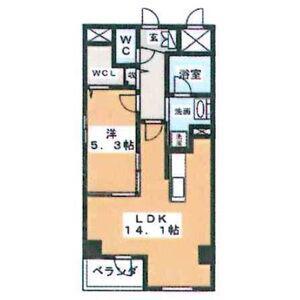 FREA(1LDK/2階)の間取り写真