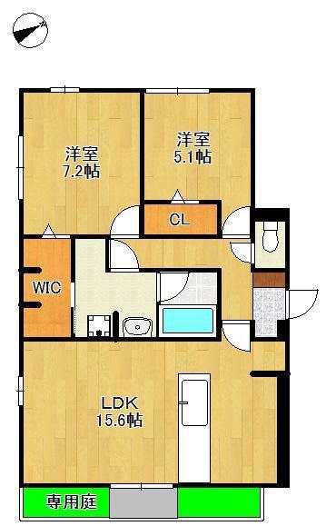 北九州モノレール 片野駅 徒歩12分 3階建 築1年