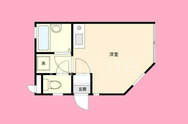 ヴィラ相模原 1階階 間取り