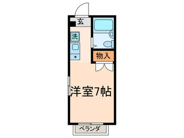 ポテトハウス 2階階 間取り