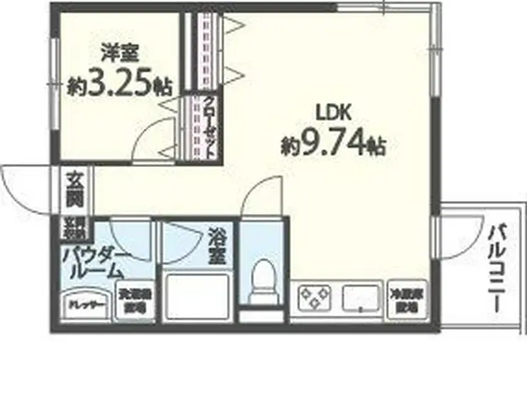 ツルマキロジ 3階階 間取り