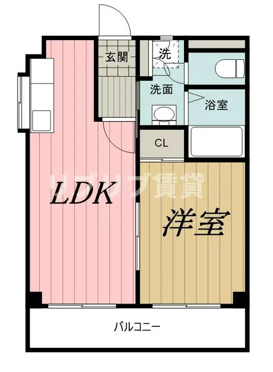 ファーレ秋元 3階階 間取り