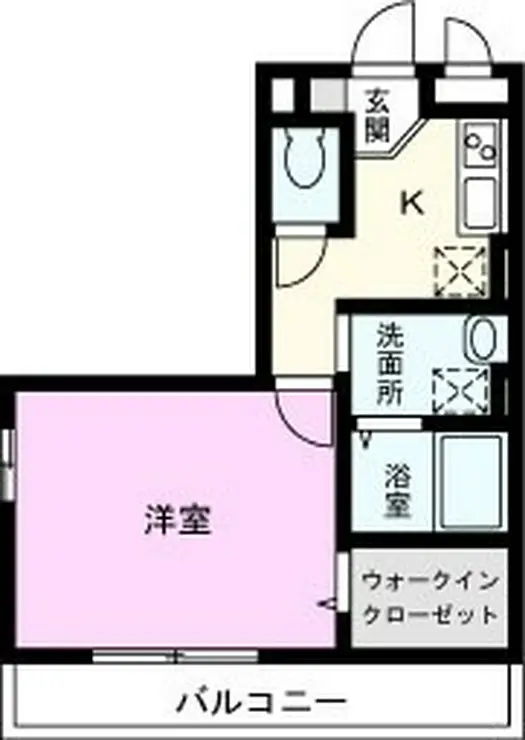 トレビナ北戸田 1階階 間取り