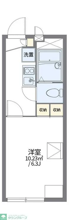 レオパレス相模が丘イースト 2階階 間取り