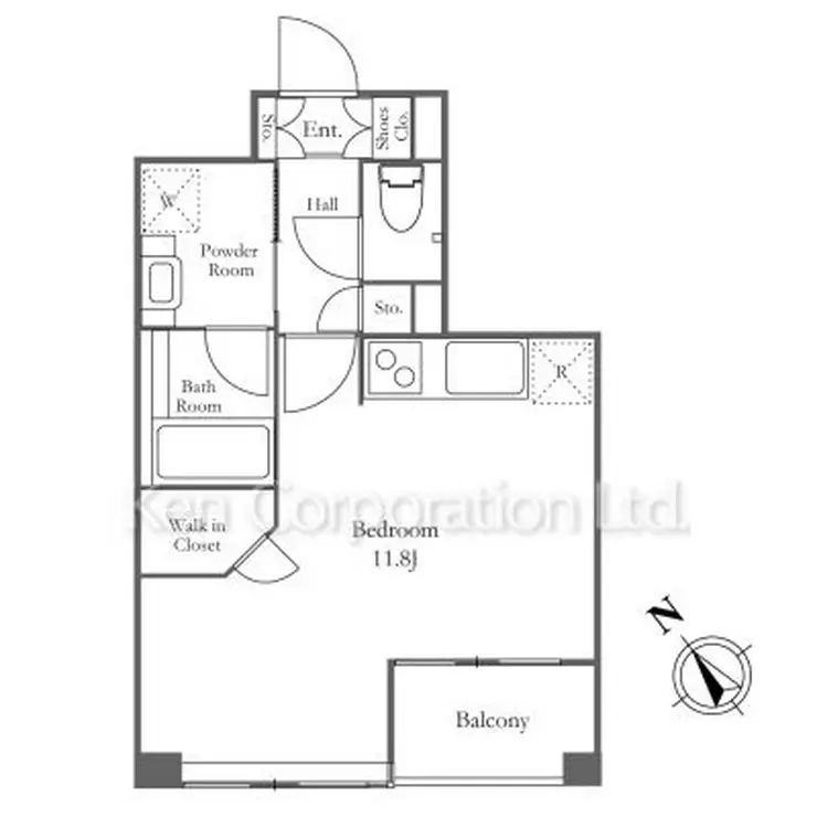 アビテ目白 2階階 間取り