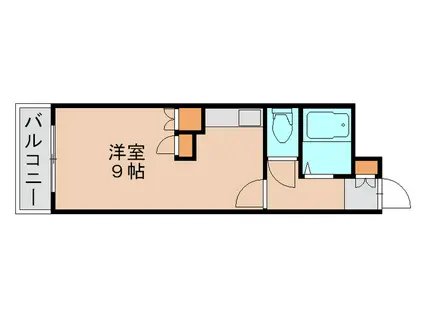 サンコウ原田ビル(ワンルーム/5階)の間取り写真