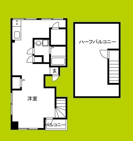 VIEJOUER西田辺(ワンルーム/3階)の間取り写真