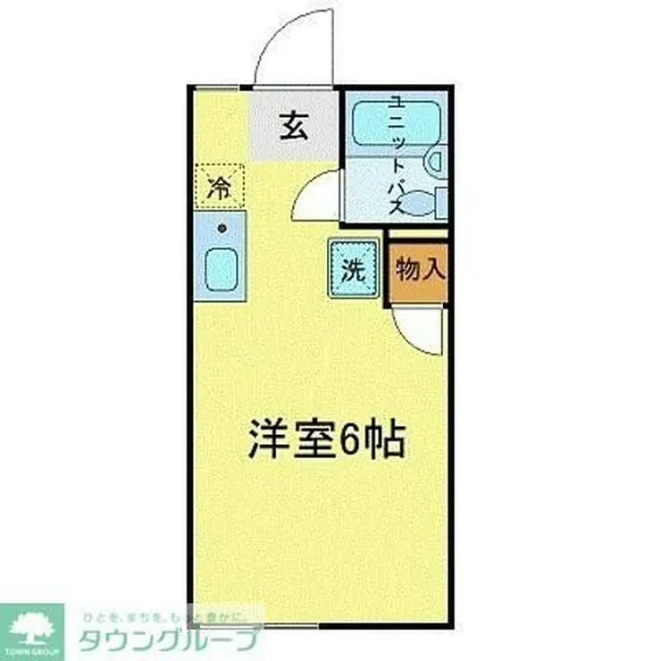 エルベ駒沢 2階階 間取り