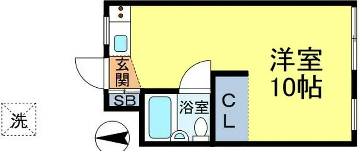 エタニコーポ 1階階 間取り