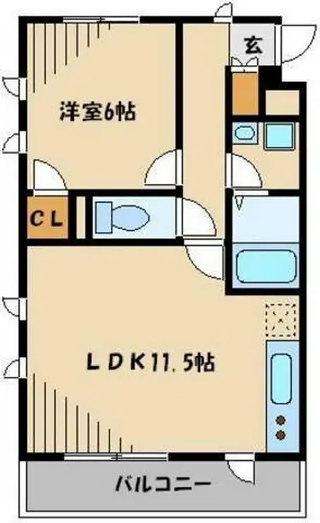 FIROUGE白幡 2階階 間取り