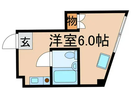 フェスティナレンテSATO(ワンルーム/2階)の間取り写真