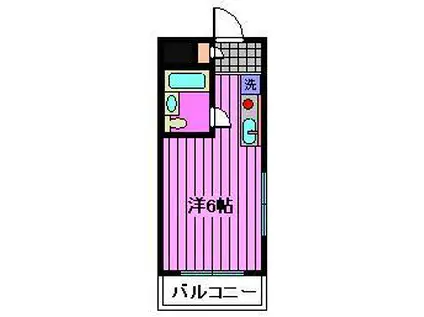 サンロイヤルレジデンスII(ワンルーム/3階)の間取り写真