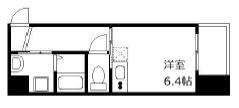 PERFECT LIFE九条 (ワンルーム/3階)の間取り写真