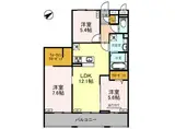 D-ROOM春日部市大枝 A棟