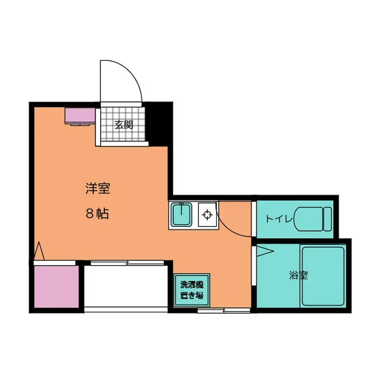 福住ビル 3階階 間取り