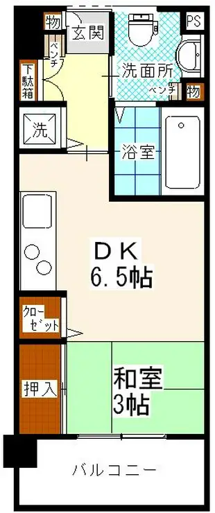 エスタシオン高砂 2階階 間取り