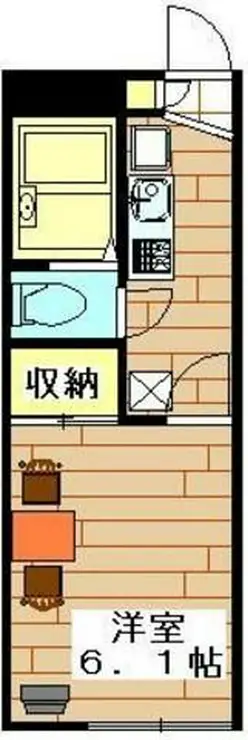 レオパレスYui 2階階 間取り