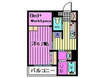 MY STYLE VINTAGE 浦和南(1K/2階)の間取り写真