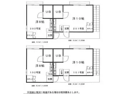 ラビスラズリ滝野川(ワンルーム/1階)の間取り写真
