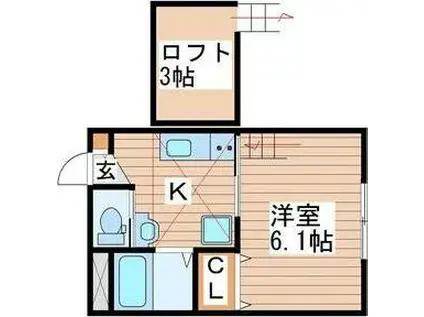 ライオンズマンション下総中山第3(3LDK/11階)の間取り写真