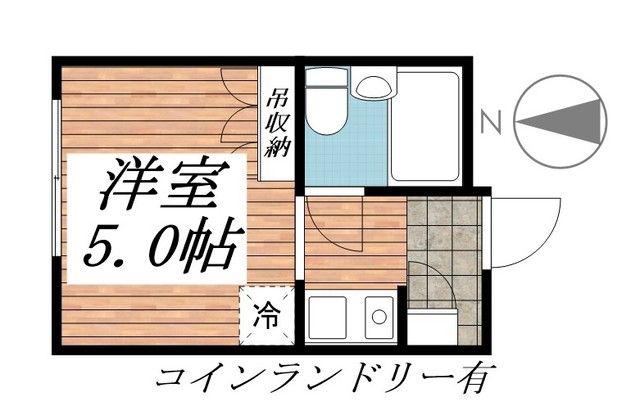 プレアール小若江(ワンルーム/3階)の間取り写真