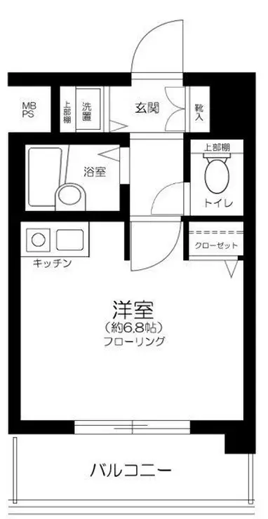 ロイヤルアメニティー大森 10階階 間取り