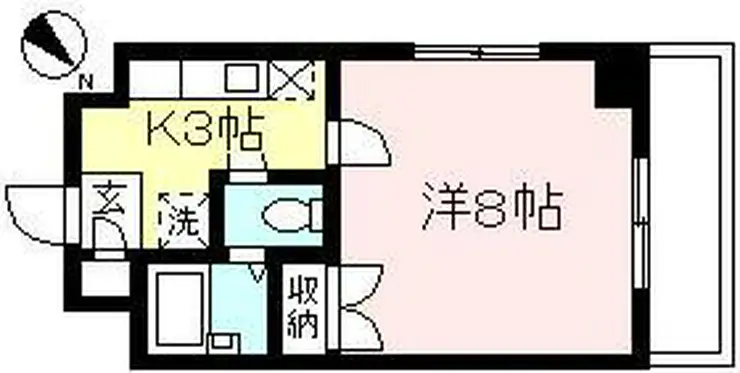 ハイツホルン相模大野 10階階 間取り