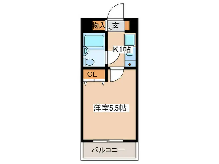 ライオンズマンション本厚木第3 2階階 間取り