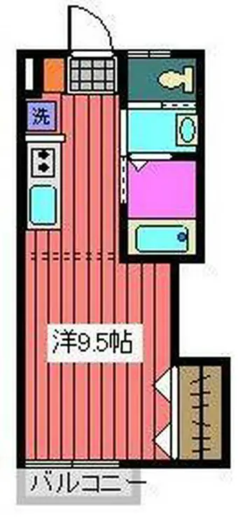 清和ハイム 2階階 間取り