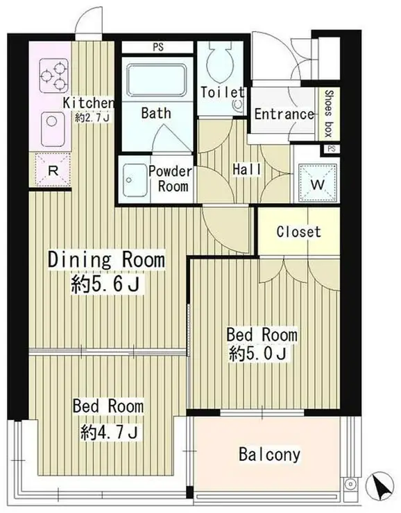 MMガーデン 4階階 間取り