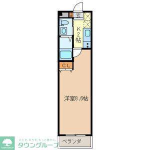 フローレス七番館 913813(1K/2階)の間取り写真