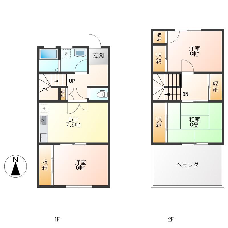 グランメゾン東椎路(3DK/1階)の間取り写真