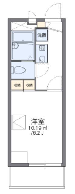 レオパレスSKK・マンションIII(1K/1階)の間取り写真