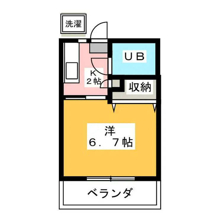 エミネント西生田 1階階 間取り
