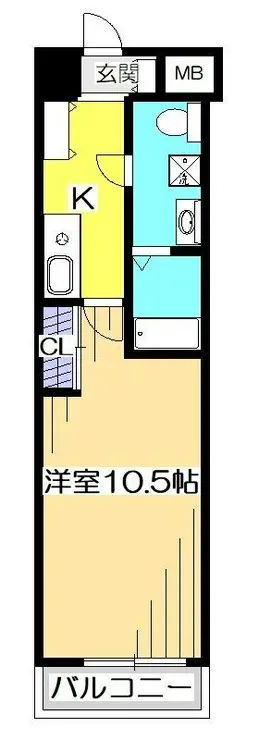 ラ・シード国分寺 3階階 間取り