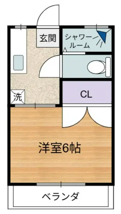 ダイワハイツ 1階階 間取り