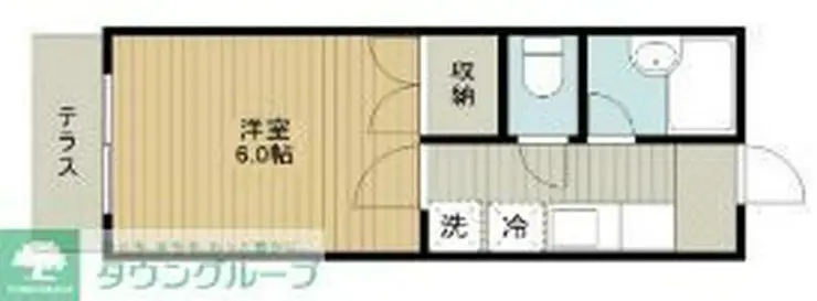 カスタリア銀座 1階階 間取り