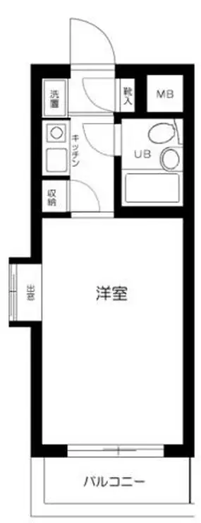ブリス南馬込 3階階 間取り