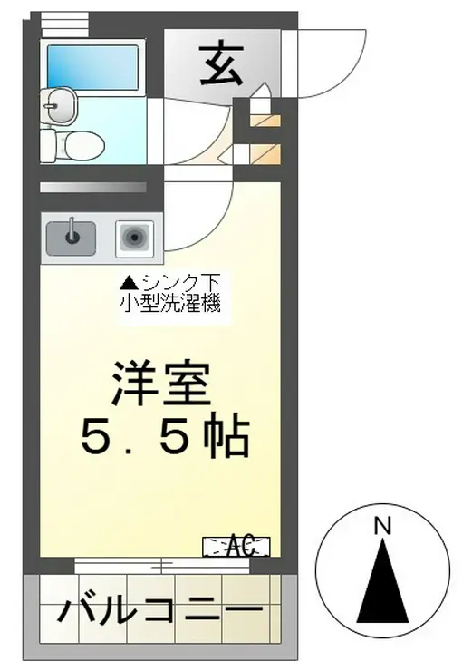 クリオ西八王子壱番館 2階階 間取り