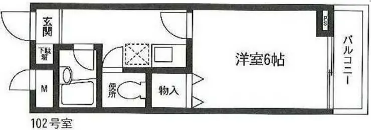 ファーストSS 1階階 間取り