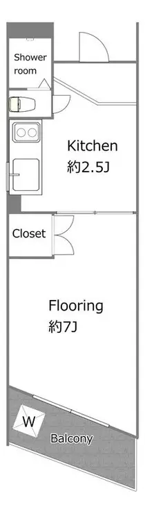 中央ビル 3階階 間取り