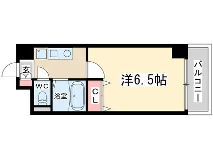 おおきに新大阪駅前 ー ー(1K/7階)の間取り写真