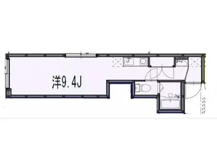 スタイルレジデンス新江古田(ワンルーム/1階)の間取り写真