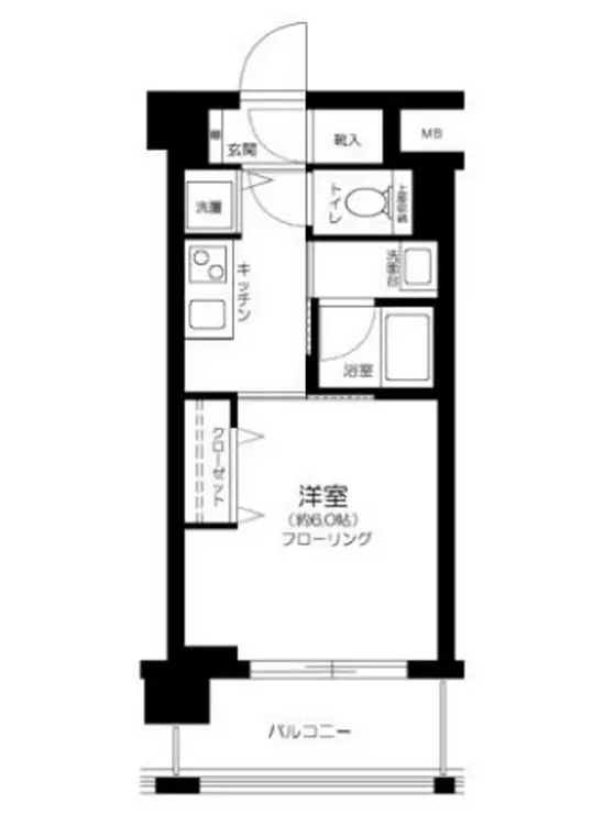 ブレシア多摩川レジデンス 2階階 間取り