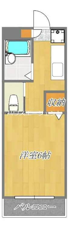 マンションアベニュー 1階階 間取り